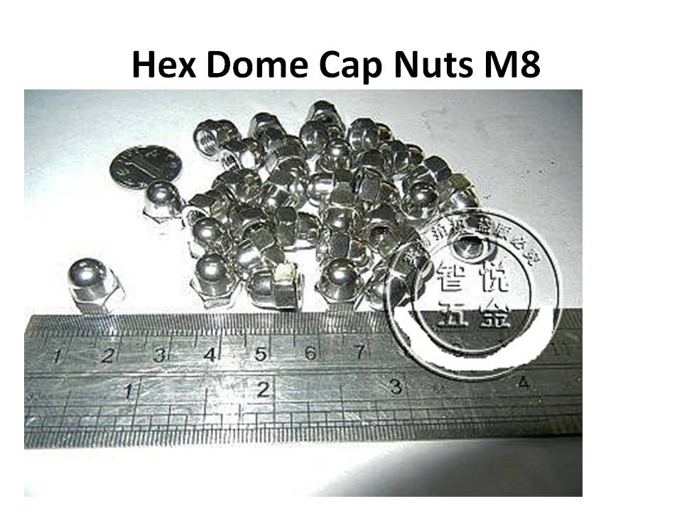 DIN 1587 Hex Dome Cap Nuts M3M4M5M6M8