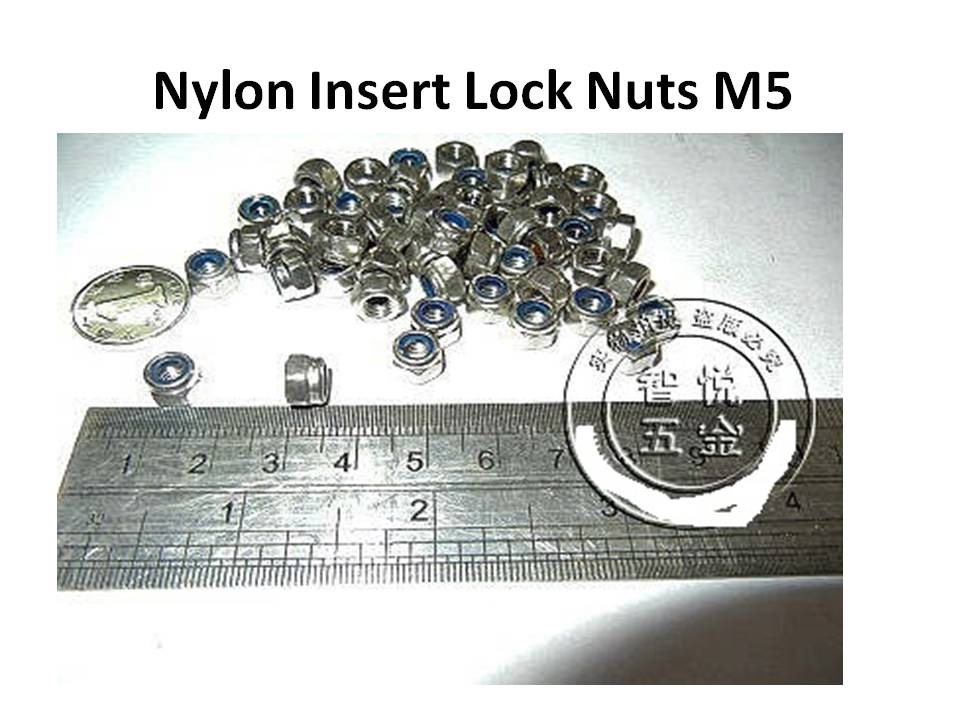 DIN 985 Nylon Insert Lock Nuts M3M4M5M6M8