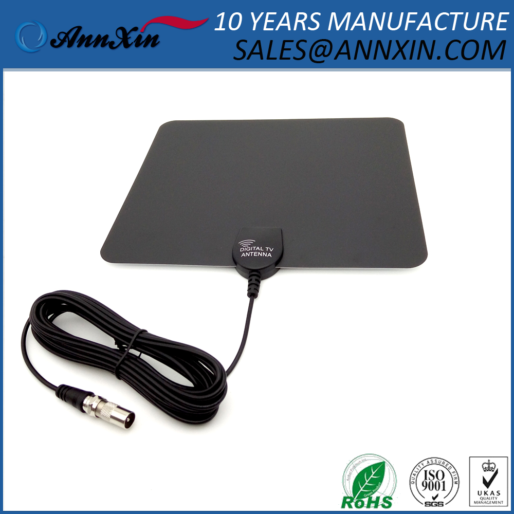 China Supplier Flat design HDTV Digital Indoor TV Antenna for Wholesale