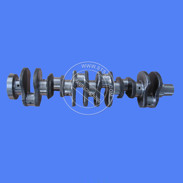 Excavator spare parts PC2007 Excavtor Engine Crankshaft genuine parts for komatu
