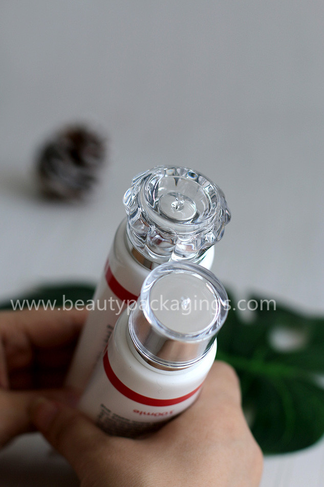 Various Luxury Crystal Acrylic Cover Cosmetic Hand Cream Tube