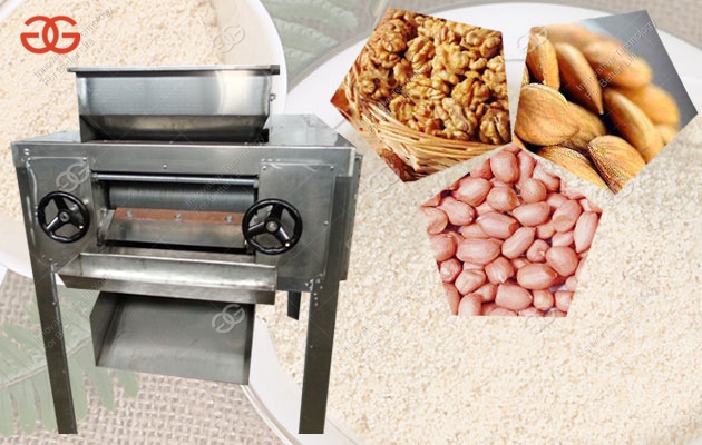 almond powder grinding machine