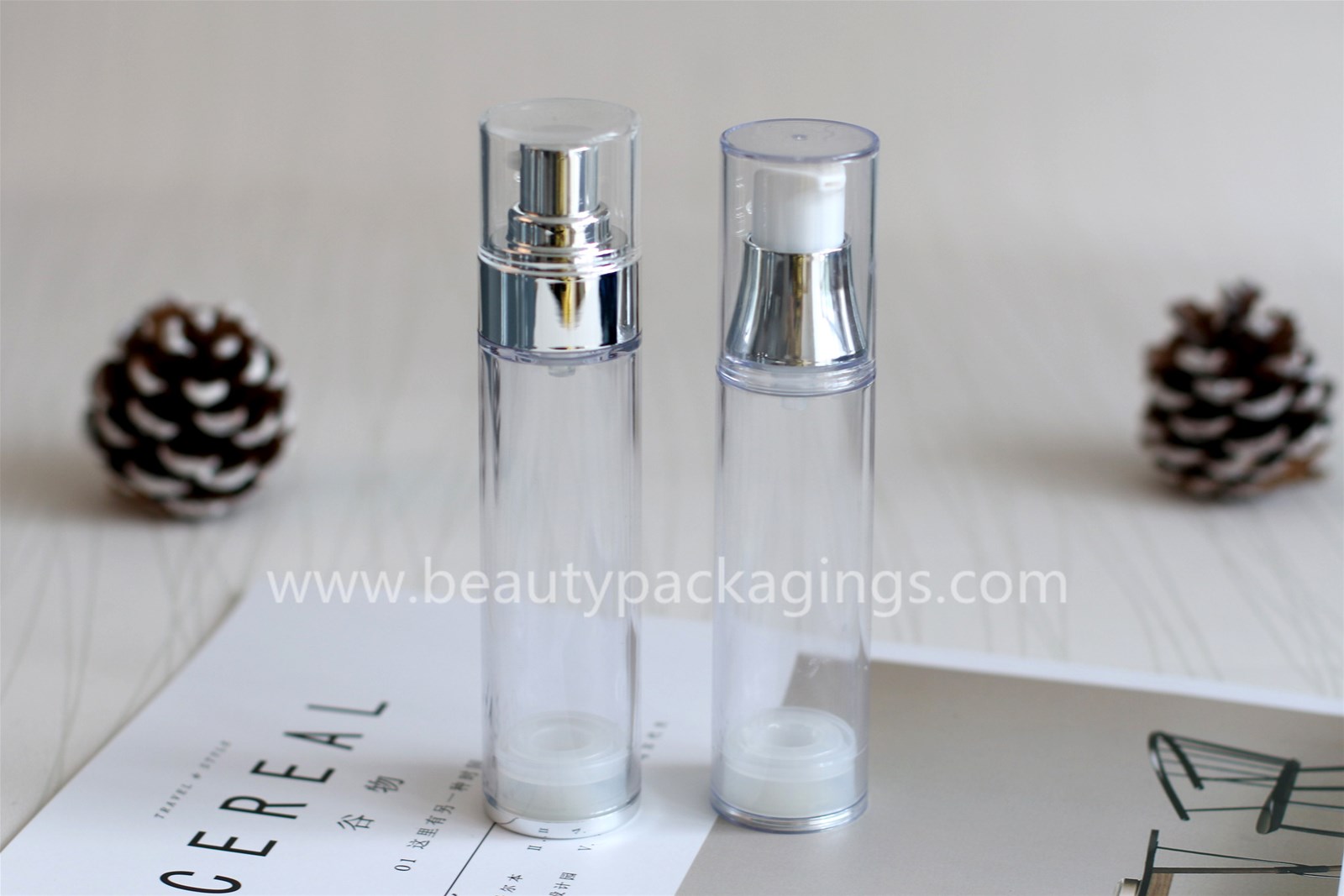 Various Airless Pump Bottle Luxury Design For Skin Care Facial Lotion Various Airless Pump Bottle Luxury Design For Skin Care Facial Lotion