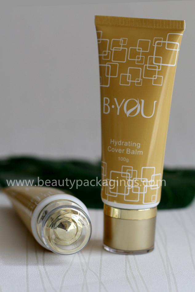 Various Luxury Crystal Acrylic Cover Cosmetic Hand Cream Tube