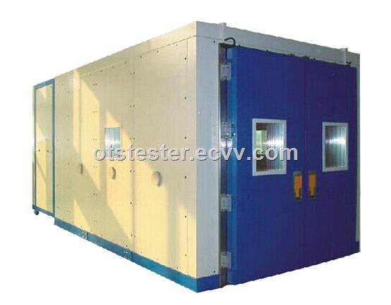 Laboratory Modular Walkin Environmental Test Chamber Assembled and Integrated onSite