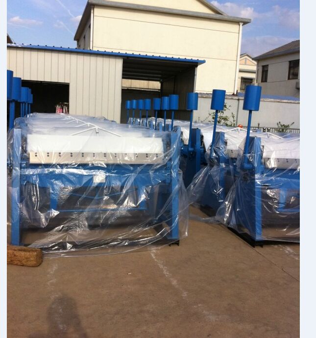 Wondely sheet metal Aluminum bender heavy manual crimping bending machine