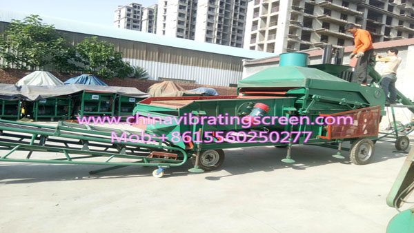 Sabal fruit glutinous rice vibrating gravity cleaner grader