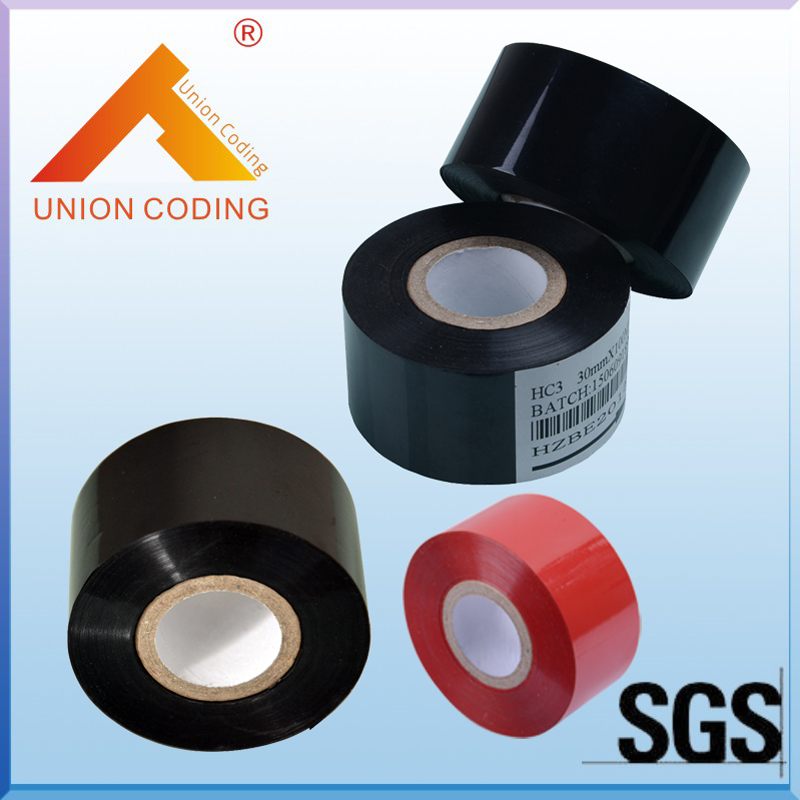 HC3 Type 30mm Width 120M length Black Thermal transfer tape