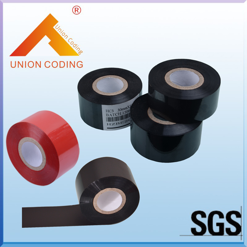 HC3 Type 30mm Width 120M length Black Hot stamp foil