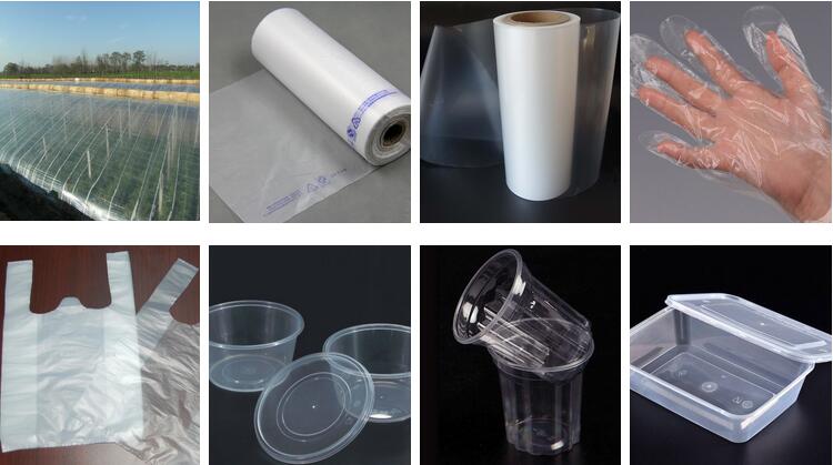 BaSO4 filler PE compound for transparent plastic goods