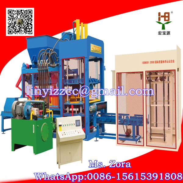 QTJ1015 Full Automatic Brick Making Machine