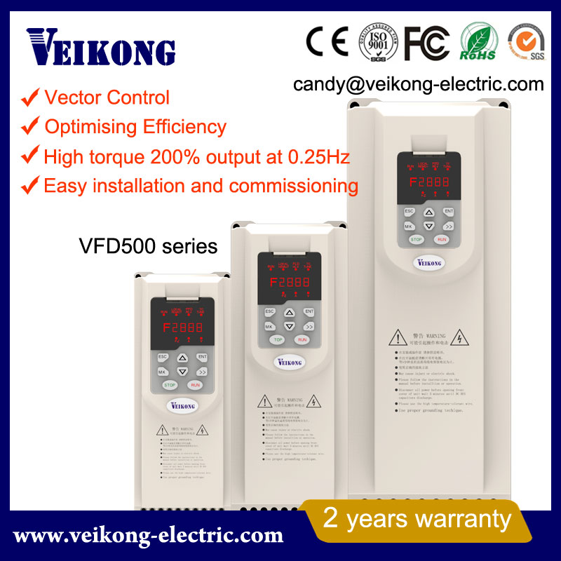 VFD500 High Performance Frequency inverter