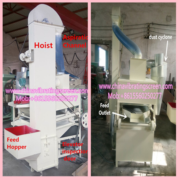 New type pease mung bean gravity separator cleaner machine