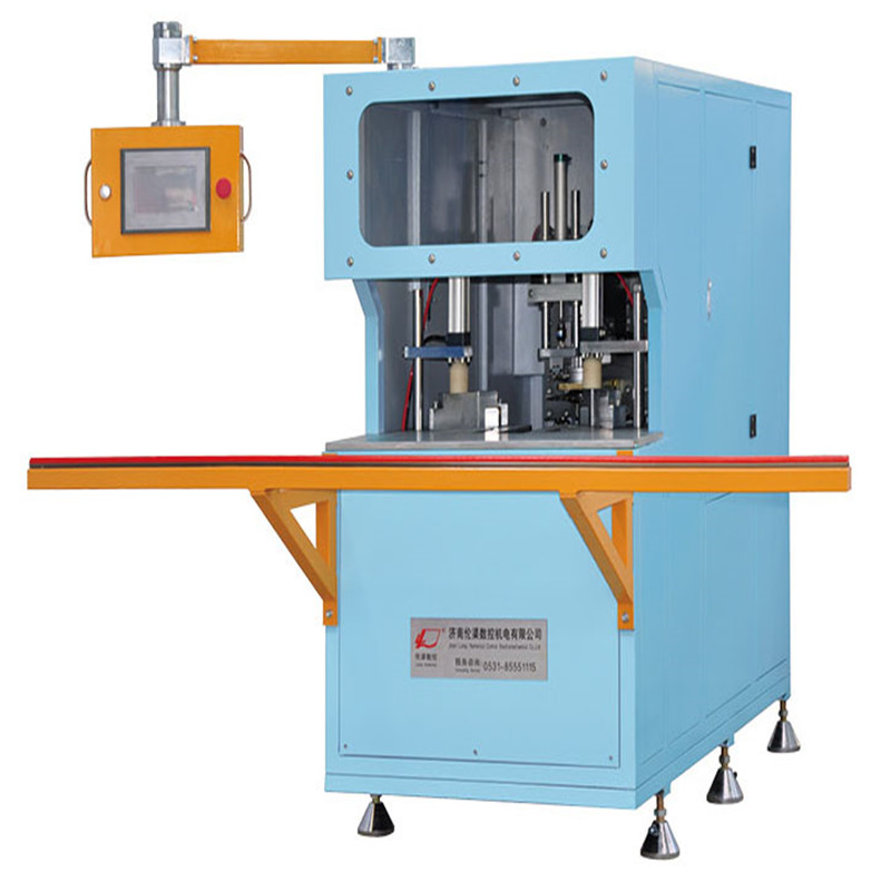 SQJ180ACNC3 3rd generation intelligent CNC corner cleaning machine of type AB with two axes and three cutters