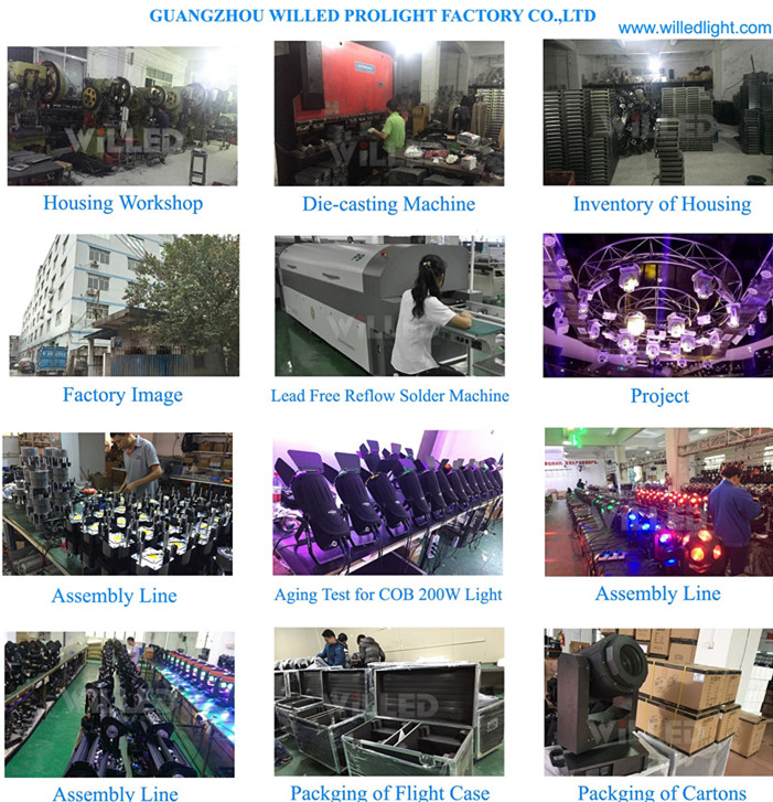 Led 150W moving head beam spot wash