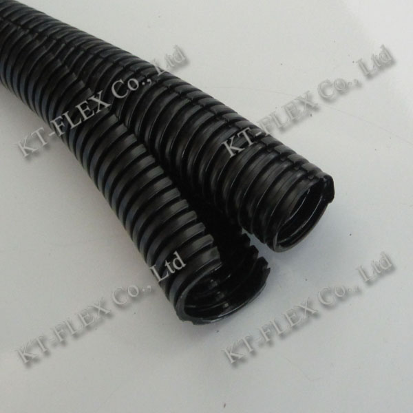 Double split Nylon conduit flexible corrugated cable conduit