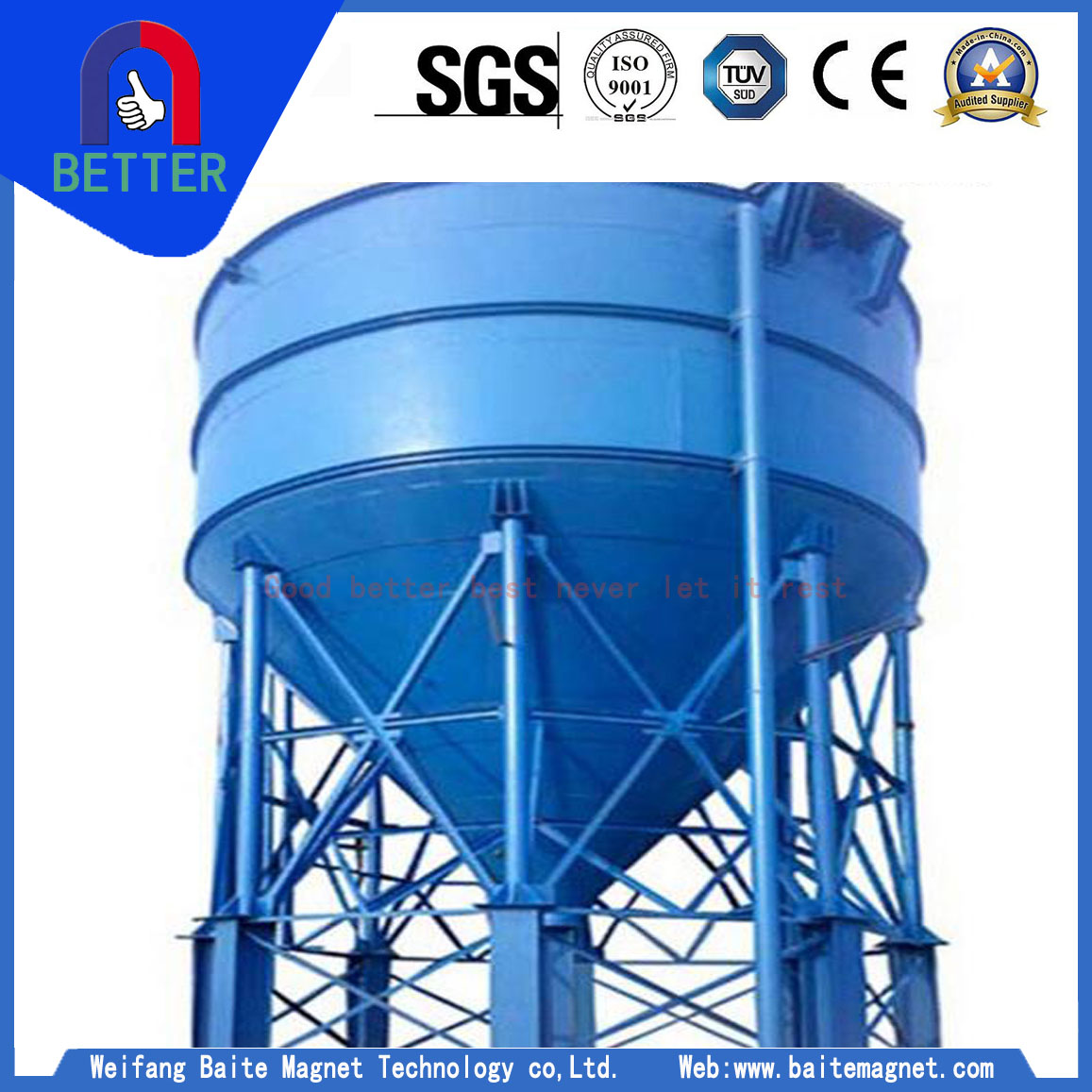 Gsn High Efficiency Thickener Dewatering Slurry Thickener Mining Thickener for Sale