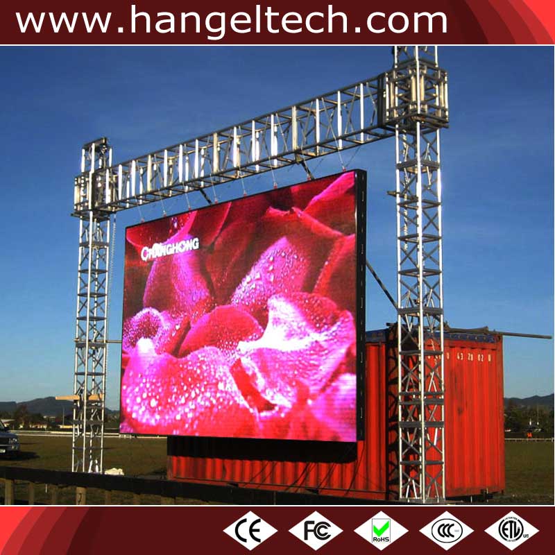 Outdoor Water Proof P8mm Rental LED Screen Display 512x512mm Cabinet Unit
