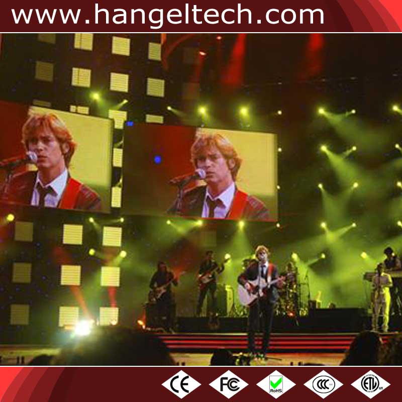 Indoor P3.91mm High Definition Full Color LED Rental Display Screen - 500x500mm Unit