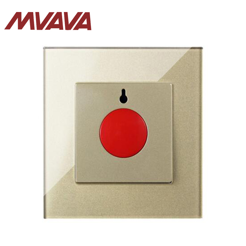 MVAVA Alarm Button Fire Emergency Call Luxury Switch SOS Emergency Switch