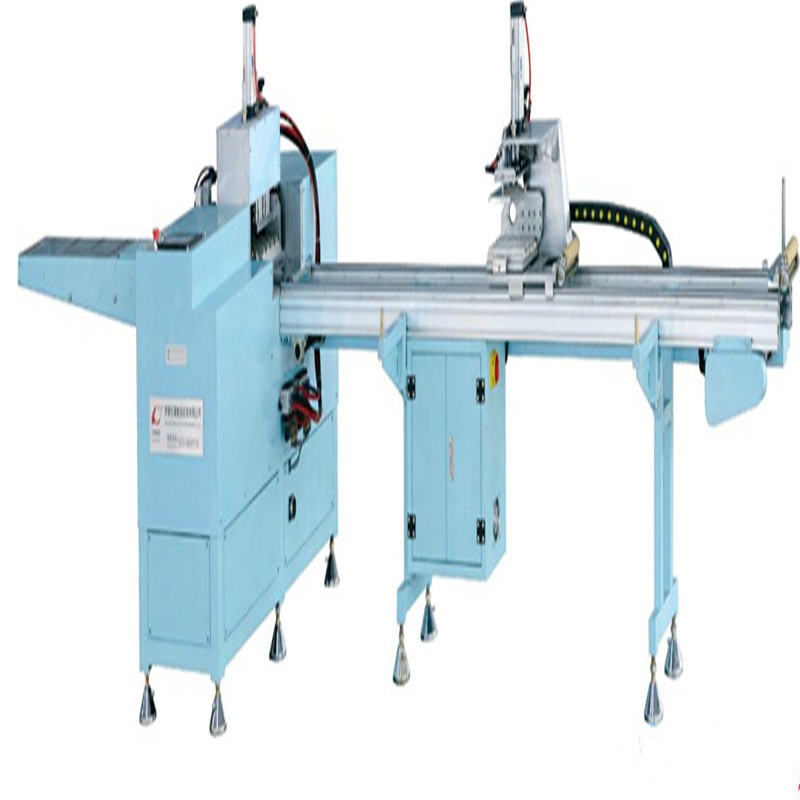LQJQYTCNC PVC windowsdoors glazing bead CNC cutting saw full closed loop