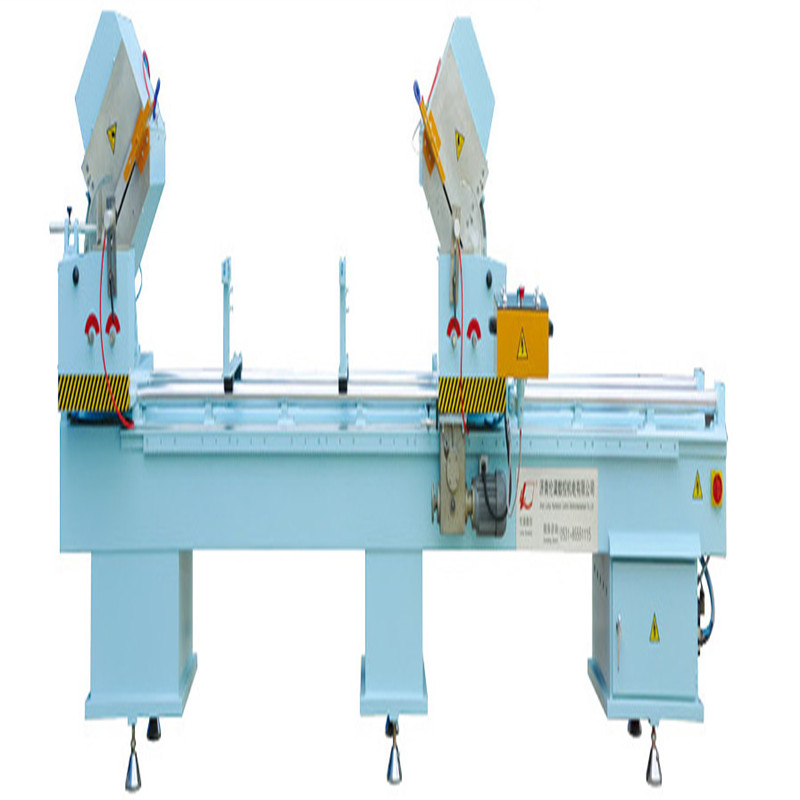 LQJQ4503700 aluminum and PVC profile doubleheaded cutting saw saw king