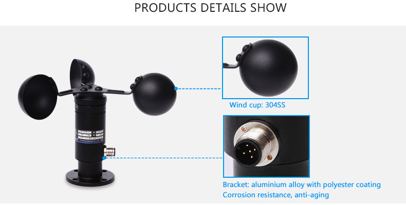 FST200201 Wind Speed sensor anemometer for weather station