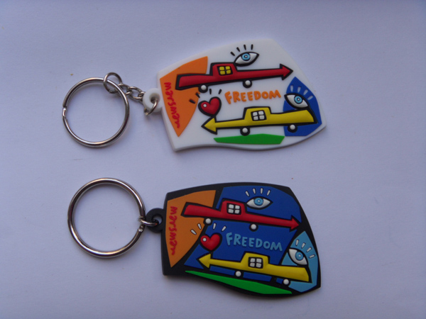 Wholesale key rings with custom brand