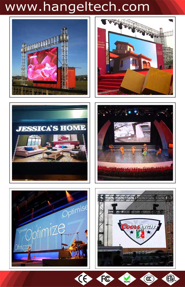 P481mm Indoor Full Color Stage LED Screen with Standard 500x500mm Aluminum Cabinet