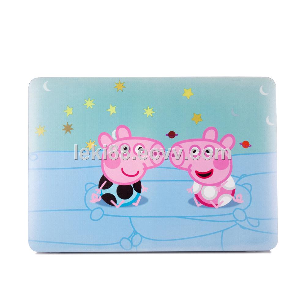 New pink pig young girl print abstract designpc case for Macbook airpro 11121315inchfor notebook case