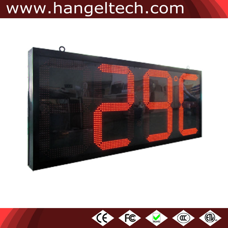 24 Inches Digit Outdoor Water Proof Led, Large Digital Outdoor Clock