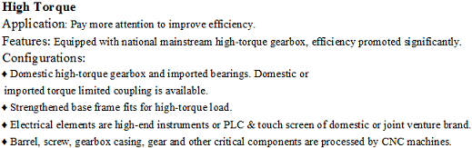 GTS Parallel Corotating Twin Screw Extruder