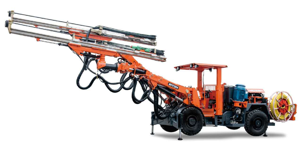 DW245 jumbo drill for mining and tunneling