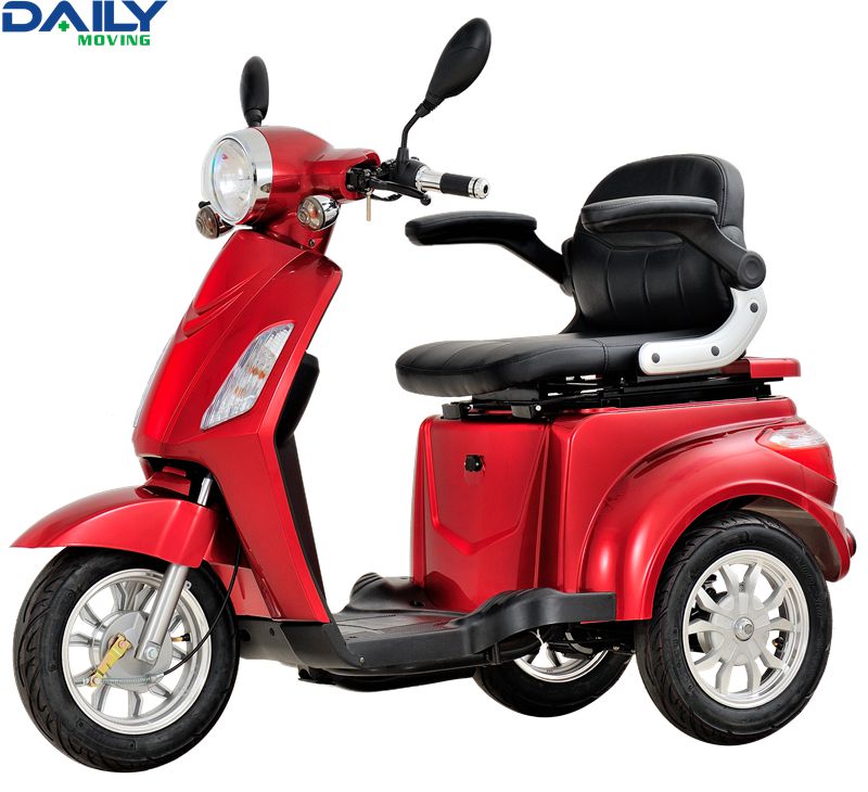 Three Wheels High Speed Electric Mobility Scooter with 16 Inch Tire and 1000W Strong Motor Dm301
