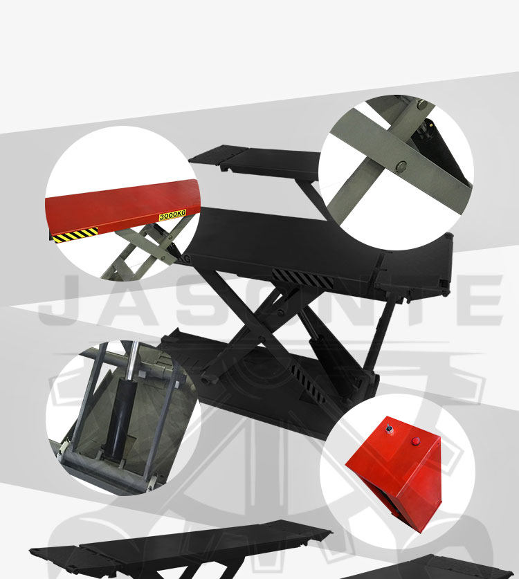 hydraulic auto car lift portable car lift scissor with CE no air