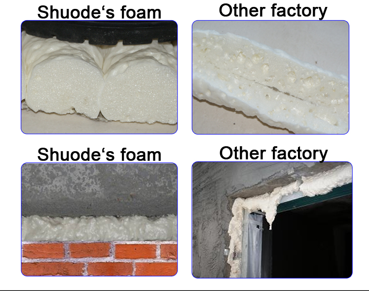 Wooden Door wholesale liquid Expanding spray polyurethane foam