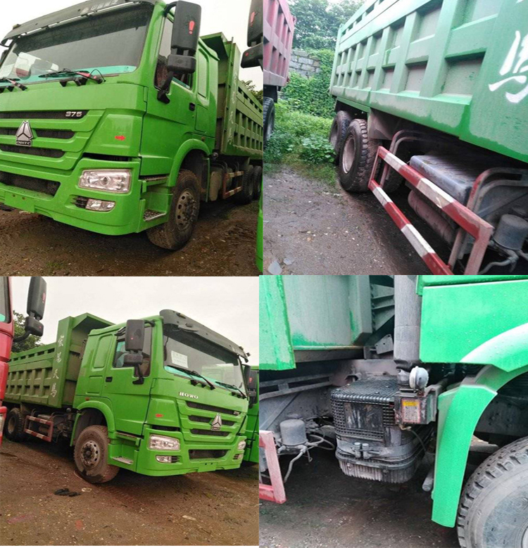 China Leading Brand 336hp 6x4 Sinotruck HOWO Used Dump Truck Tipper Truck for Sale