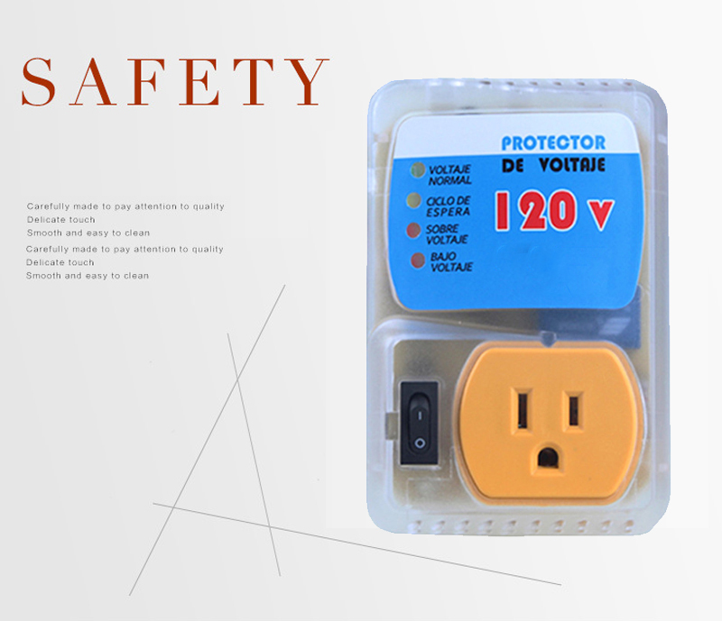 MVAVA 20A US Standard Socket Yellow PC Panel Home Appliance Surge Protector Voltage Socket US Plug