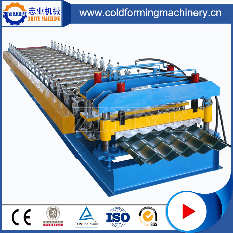 Glazed Tile Roll Forming Machine