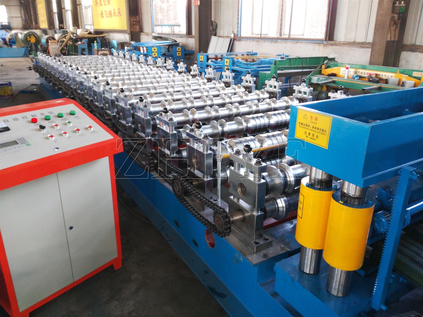 Glazed Tile Roll Forming Machine