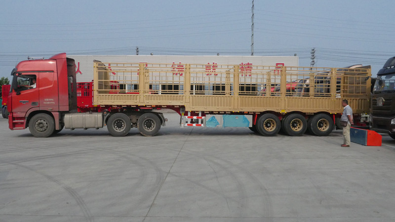 Chinese cargo aluminum alloy semitrailer for sale