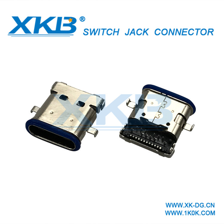 USB connector 31 TYPEC waterproof female highfrequency interface is antiplug waterproof