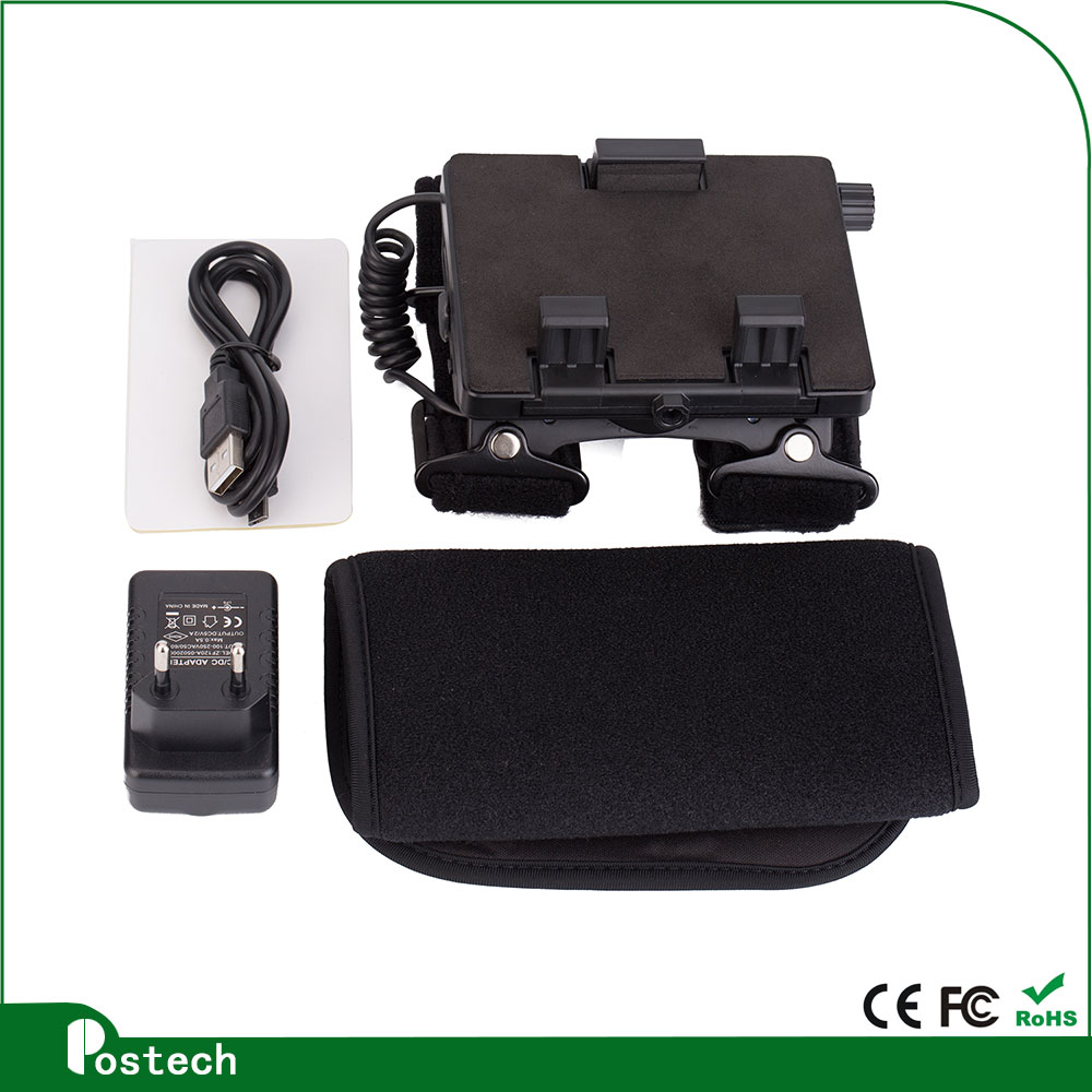 WT02 High sensitive adjustable wearable scanner armband for library supermarket and hospital