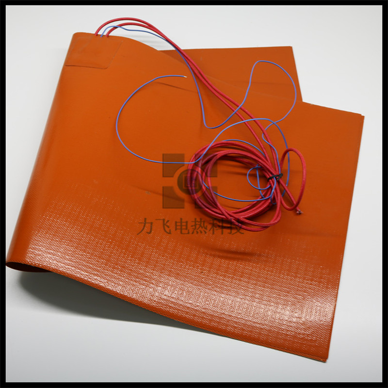 custom 3000W silicone heater with thermocouple