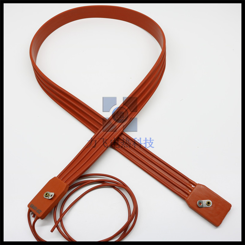 custom silicone rubber heater belt for tubes