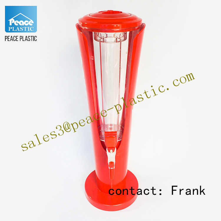 3L double U high quality beer tower dispenser