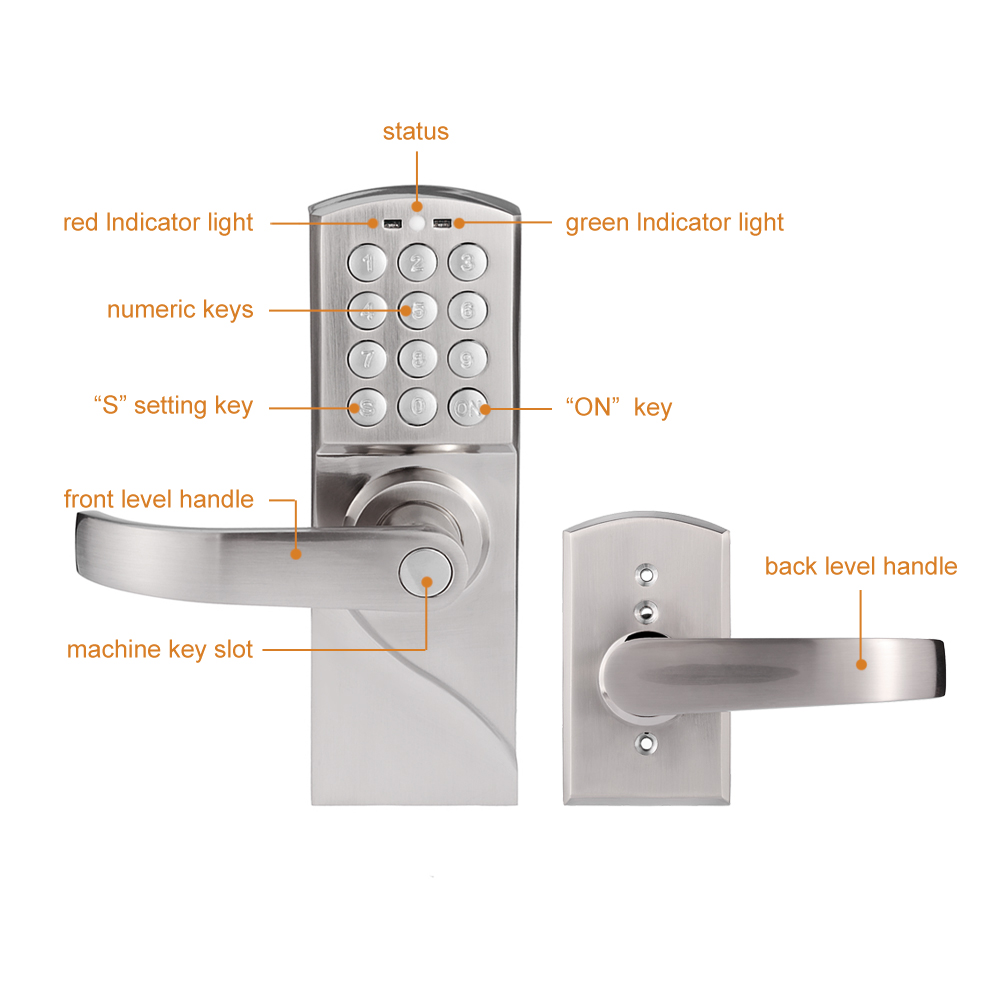 Standalone Smart Digital Door lock Security RDJ