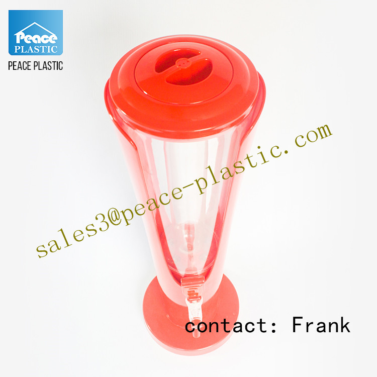 3L double U high quality beer tower dispenser
