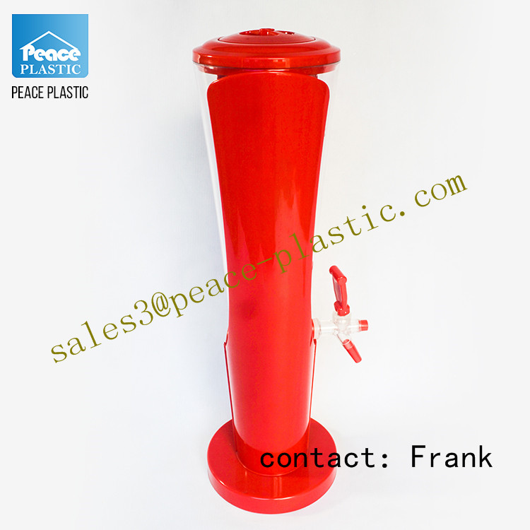 3L double U high quality beer tower dispenser