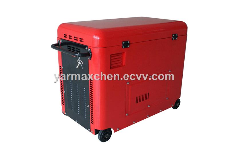 Luxurious Type Silent 68db Diesel Generator 287kva